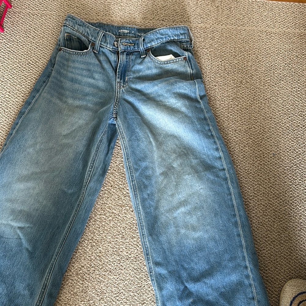 Old Navy wide leg jeans size 2